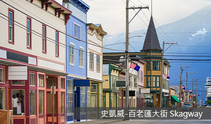 岸上觀光-白色隘口之旅(史凱威)+棉田豪冰河(朱諾)